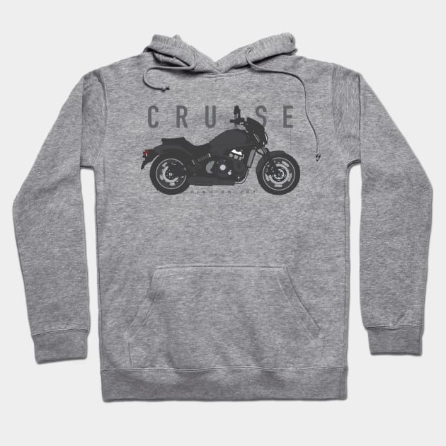 Cruise Vulcan S cafe black Hoodie by NighOnJoy